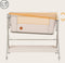 Lionelo Leonie Plus - Co-Sleeper 3 in 1 Wieg - Hoogteverstelling 6 Niveaus - Schommelfunctie - Grijs