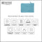 The One Towelling - Washandje - 16 x 21 cm - 100% Katoen - Petrol