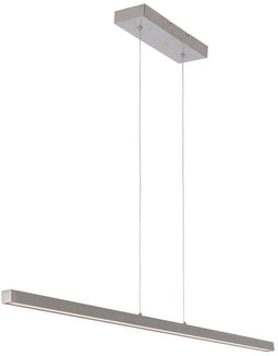 Mexlite Danske 2745ST - Hanglamp - Uitschuifbaar 20-125 cm - Zilver