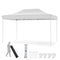 Coast Instant Partytent 300 x 445 cm - Verstelbare Hoogte - Waterafvoer - Beige