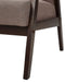 ASNES - Fauteuil - Bruin - Polyester