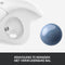 Logitech M575 - Draadloze Trackball - Ergonomisch ontwerp - Wit