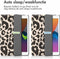 imoshion Tablet Hoes - Geschikt voor iPad 9e generatie (2021) 10.2 inch / 8e generatie (2020) 10.2 inch / 7e generatie (2019) 10.2 inch - Design Trifold Bookcase - Leopard