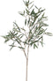 PTMD Leaves Plant Olijftak Kunsttak - 75 x 41 x 140 cm - Groen