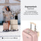 ONYX Handbagage Koffer 35L - Spinner wielen - Dubbel TSA Slot - 55 cm - Roze