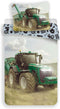 Traktor Dekbedovertrek - 140 x 200 + 70 x 90 cm - Katoen