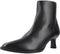 Unisa Lomas - Enkellaarsjes met rits - Kitten heel 6 cm - Zwart - Maat 39