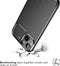 iMoshion Hoesje Geschikt voor iPhone 14 Plus Hoesje Siliconen - iMoshion Carbon Softcase Backcover - Zwart