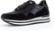 Gabor 76.524.97 - Dames Sneakers - Suède - H-leest - Zwart - Maat 39