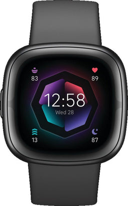 Fitbit Sense 2 - Smartwatch - Stressmeting Slaapmonitoring - Zwart
