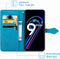 iMoshion Hoesje Geschikt voor Realme 9 Pro Plus Hoesje Met Pasjeshouder - iMoshion Mandala Bookcase - Turquoise