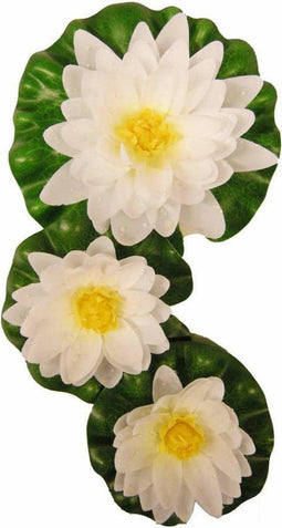 Ubbink 3-delige Waterlelieset decoratief wit