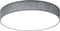 TRIO LUGANO - LED Plafondlamp - 42W - Dimbaar - Afstandsbediening - Grijs
