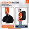 BeerGear Flightbag - Backpack 2-in-1 - Regenhoes en flight bag - 50-70L Zwart