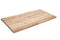 Feel Furniture - 180x90 Eettafel - Massief Glad Boomstamblad Eiken - 5 cm dik - U Frame