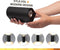 Tigioo Wandlamp - LED Buitenverlichting - Weerbestendig - Zwart (2 stuks)