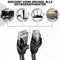 SBVR Ethernet Kabel - CAT 6 Netwerkkabel - 10 Meter - Zwart