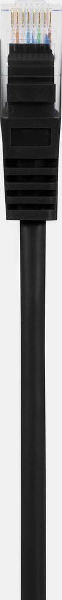Basetech BT-2270741 RJ45 Netwerkkabel, patchkabel CAT 5e U/UTP 15.00 m Zwart Snagless 1 stuk(s)