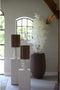 Light & Living Lampenkap Medan - Donkerbruin - Ø25cm - Modern