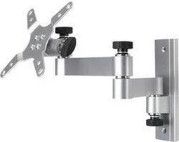 SpeaKa Professional SP-6514852 - Monitor-wandbeugel - Kantelbaar Zwenkbaar - Zilver