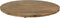 HSM Collection Tafelblad rond - ø150 cm - vintage - teak