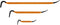 Picard breekijzer - 610mm - Staal - Klauw