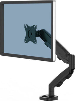 Fellowes Eppa - Bureaumount - Verstelbare hoogte Kabelmanagement VESA 75mm 100mm - Zwart