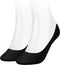 Tommy Hilfiger Regular Step - Dames Invisible sneakersok - Zwart (2 paar)