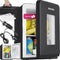 tectake® Mini-Autokoelkast - Draagbare minibar 14L - 2-in-1 koelen en verwarmen - 12v + 220/240v aansluiting - 27 x 31 x 41 cm