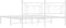 vidaXL - Bedframe - met - hoofdbord - metaal - wit - 180x200 - cm
