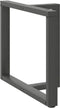 vidaXL - Eettafelpoten - 2 - st - T-vormig - 100x35x(72-73) - cm - staal - antraciet