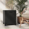 vidaXL - Tuinbox - 39x39x46 - cm - PP - rattan - grafietkleurig
