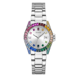 GUESS Opaline GW0475L4 - Dameshorloge - Ø 34 MM - Zilver