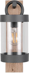 TRIO SAMBESI - Wandlamp - Schemersensor - Hout element - IP44
