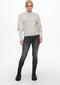 ONLY ONLPOPPY L/S HIGHNECK PULLOVER - Gebreide pullover - Lange mouwen - Hoge hals - Maat XS