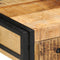 vidaXL - Bijzettafel - 40x40x50 - cm - Massief - Ruw - Hout - Mango