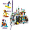 LEGO Friends Vakantie skipiste en café Wintersport Set met Dieren Figuren 41756