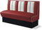 Bel Air Dinerbank Single Booth HW-150 Ruby