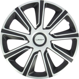 Michelin Wieldoppen - 16 Inch - Schokbestendig - Zwart/Zilver (4 stuks)