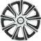 Michelin Wieldoppen - 16 Inch - Schokbestendig - Zwart/Zilver (4 stuks)