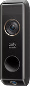 eufy Dual 2K - Videodeurbel - Dubbele camera's Bewegingsdetectie Gezichtsherkenning (batterij gevoed)
