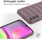 iMoshion Hoesje Geschikt voor Samsung Galaxy A25 / A24 Hoesje Siliconen - iMoshion EasyGrip Backcover - Paars