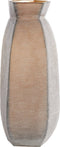 Light&living Vaas 24,5x22,5x50,5 cm VELIKO glas donker bruin