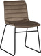 PoleWolf - Ripple stoel - Velvet - Duifgrijs - Set van 4