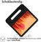 imoshion Samsung Galaxy Tab A7 - Kidsproof Backcover - Schokabsorberend met handvat - Zwart