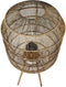 HSM Collection Tafellamp Marbella - ø26x65 - Goud - Metaal