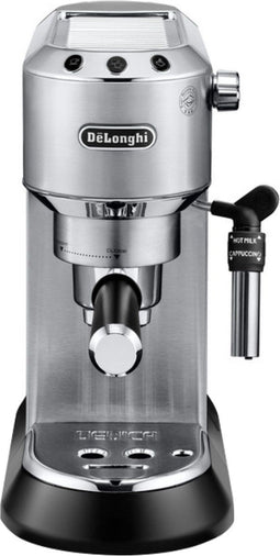 De'Longhi Dedica Style EC 685 - Pistonmachine - Stoompijpje voor melkopschuimen - Zilver