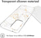 iMoshion Hoesje Geschikt voor Samsung Galaxy A53 Hoesje Siliconen - iMoshion Design hoesje - Wit / White Marble