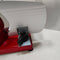 DOMO DO522S - Snijmachine - 22 cm licht gekarteld mes - Rood