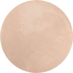 vidaXL - Vloerkleed - HUARTE - laagpolig - zacht - wasbaar - Ø - 120 - cm - roze